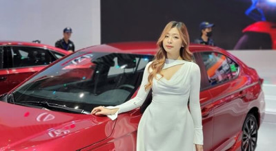 Người mẫu Honda tại VMS 2024